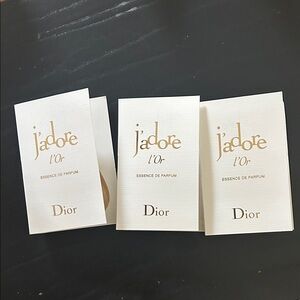 Dior J'adore L'Or Trio - Travel/Tester Size - 3 Pack. NWT